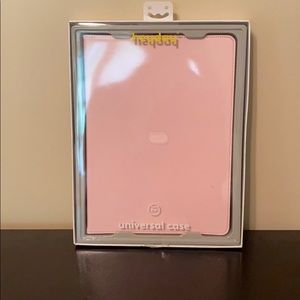 Universal iPad case. Blush pink